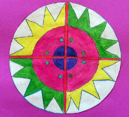 Featured image of post Design In Circle Drawing Easy With Colour : It helps and encourages a kid to actually identify and even organize the world ask your kid to join the dotted lines and complete circles.
